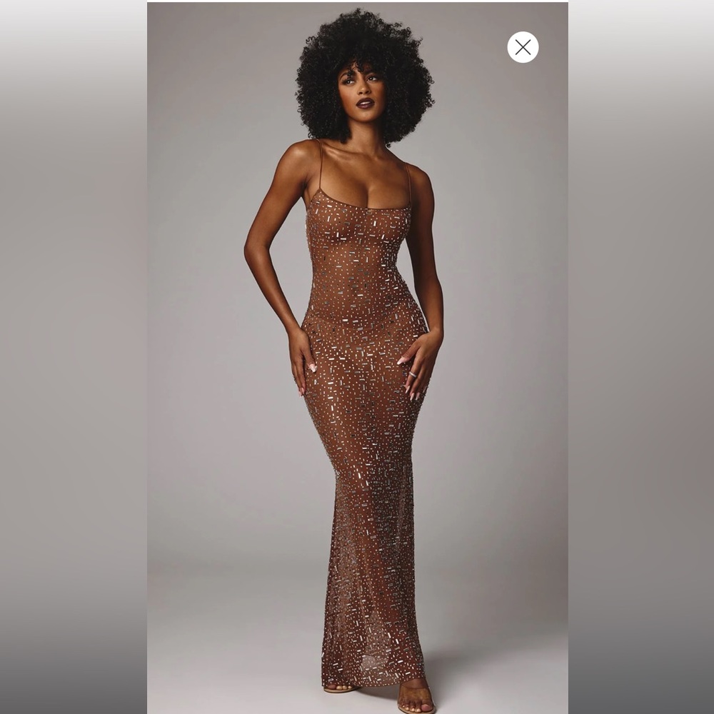Antonella embellished gown